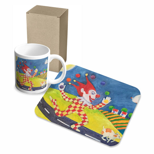 Mug and mouse Pad Gift set (x10)        GF-AL-1243-B