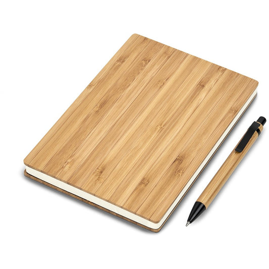 Bamboo Notebook & Pen Set (x10)       NB9990