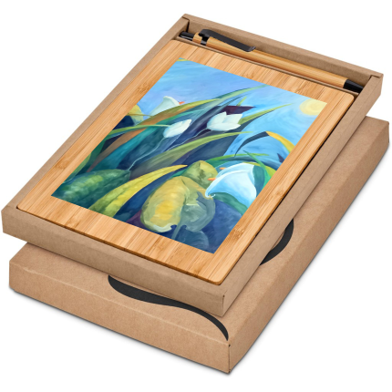 Bamboo Notebook & Pen Set (x10)       NB9990