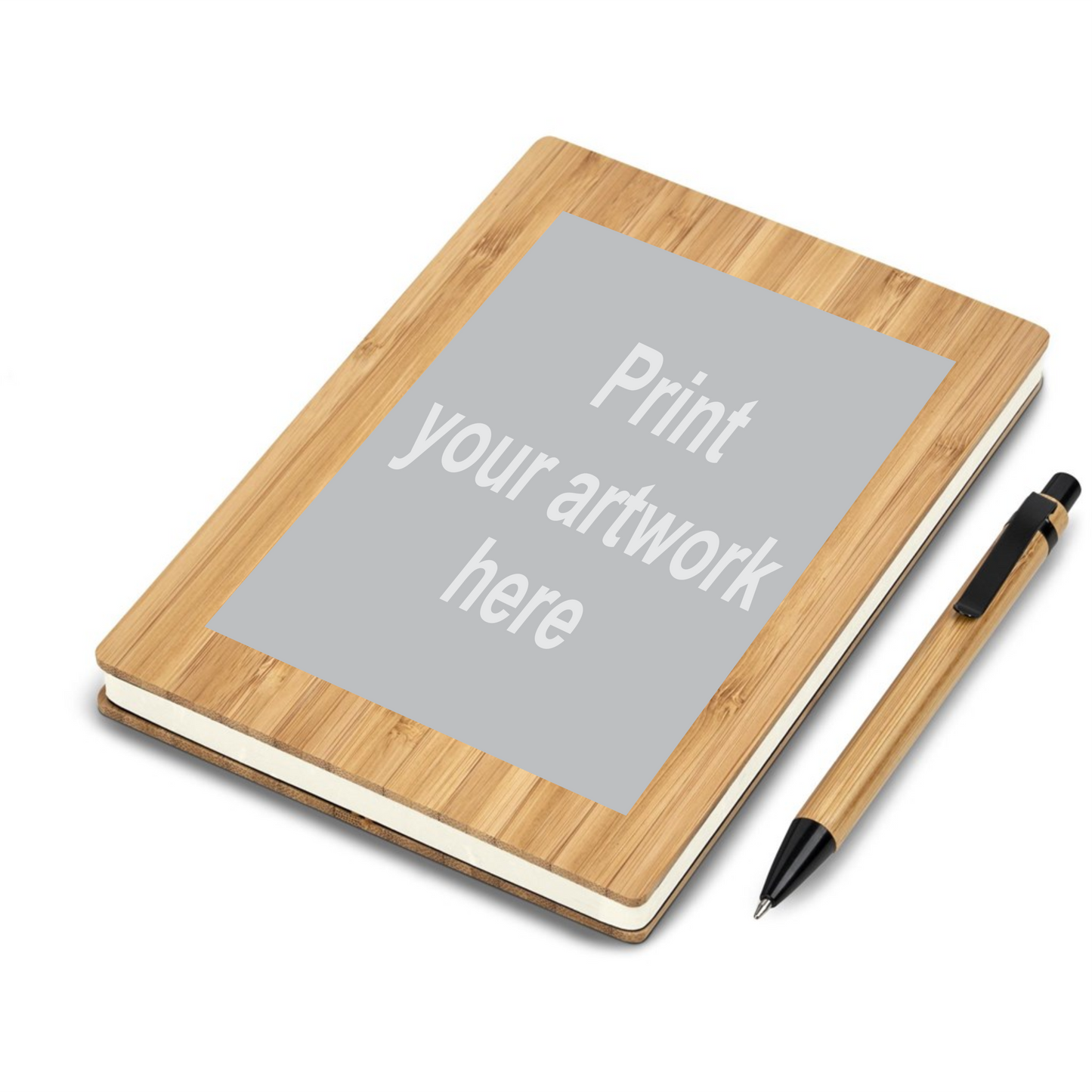 Bamboo Notebook & Pen Set (x10)       NB9990